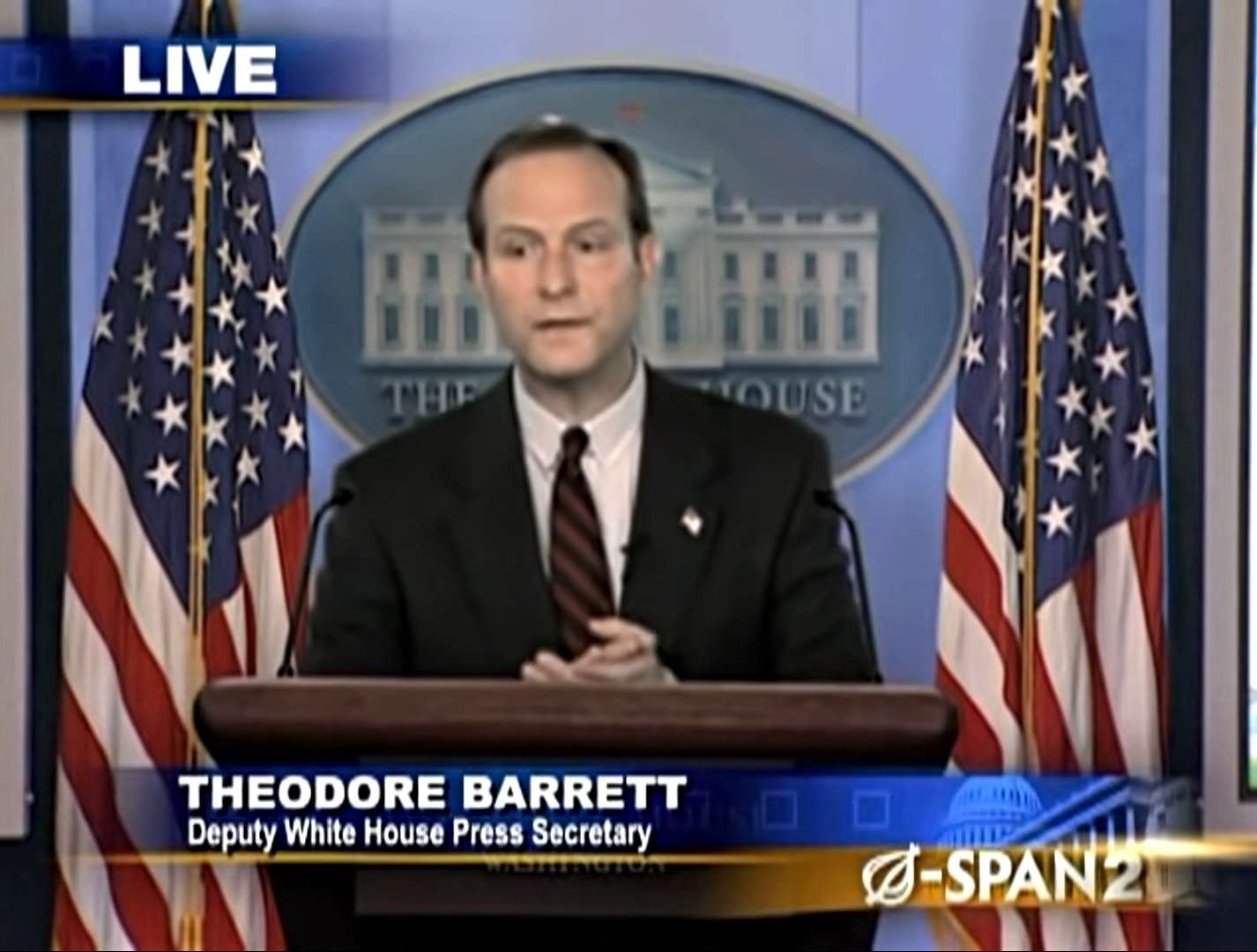 Press secretary of Theodore Barrett